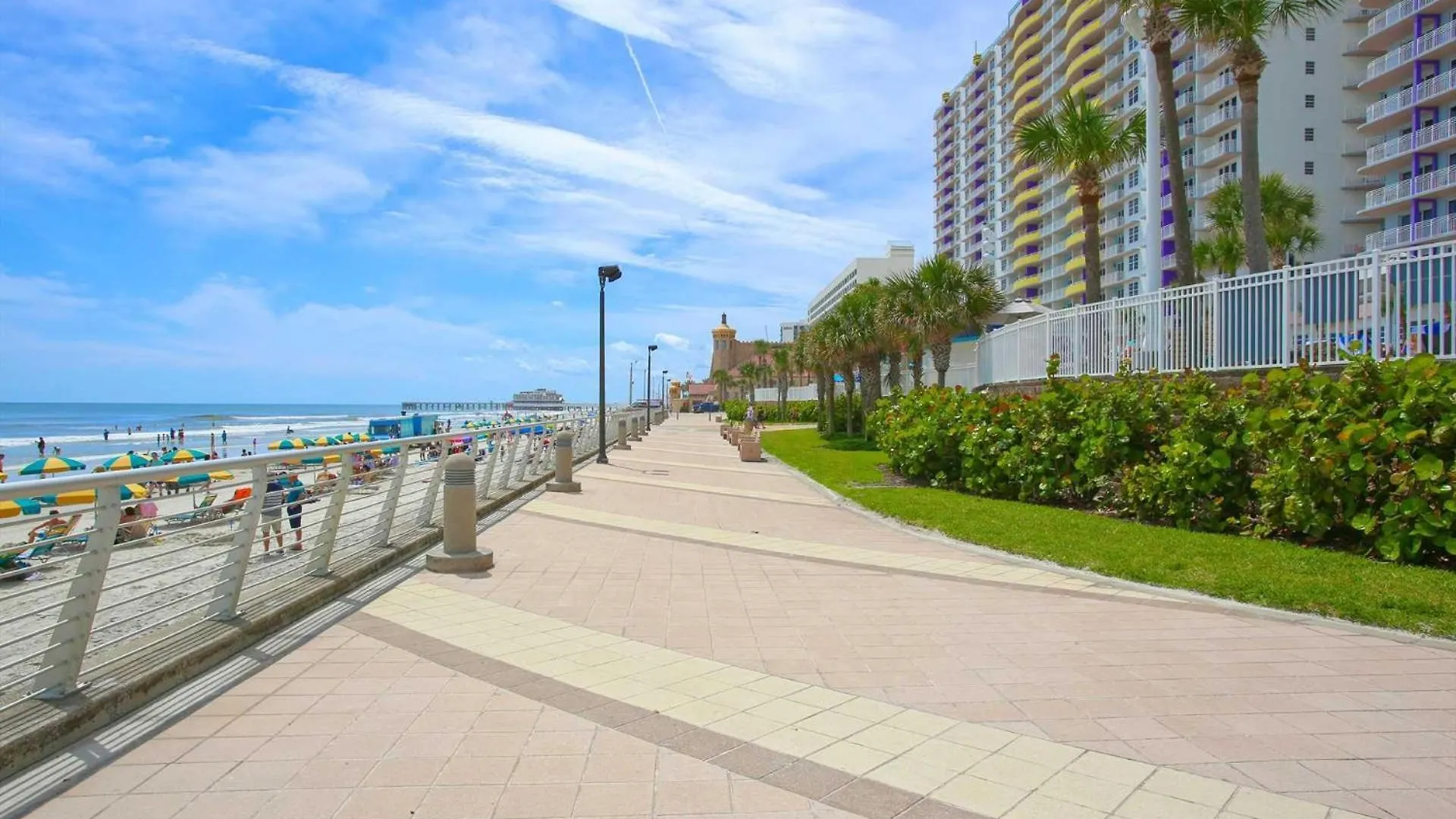 Luxury 12Th Floor 2 Bedroom Condo Direct Oceanfront Wyndham Ocean Walk Resort Daytona Beach | 1201 Tatil Evi