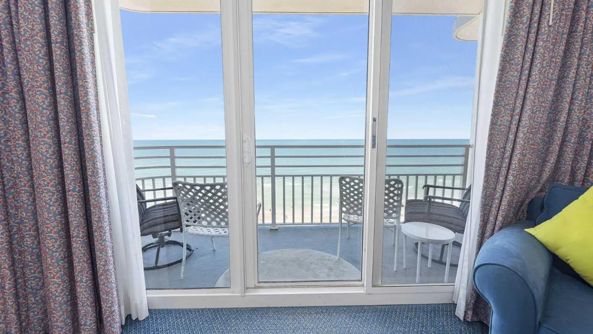 Tatil Evi Luxury 12Th Floor 2 Bedroom Condo Direct Oceanfront Wyndham Ocean Walk Resort Daytona Beach | 1201 ABD
